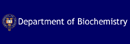 Logo: Department of Biochemistry